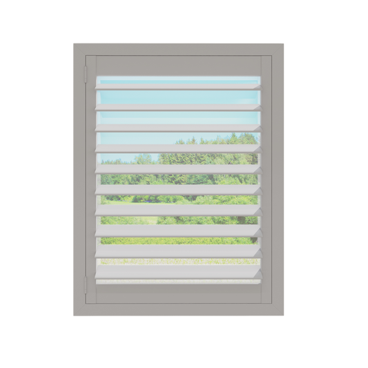 Painted Wood Plantation Shutter