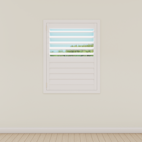 Split Tilt Plantation Shutters