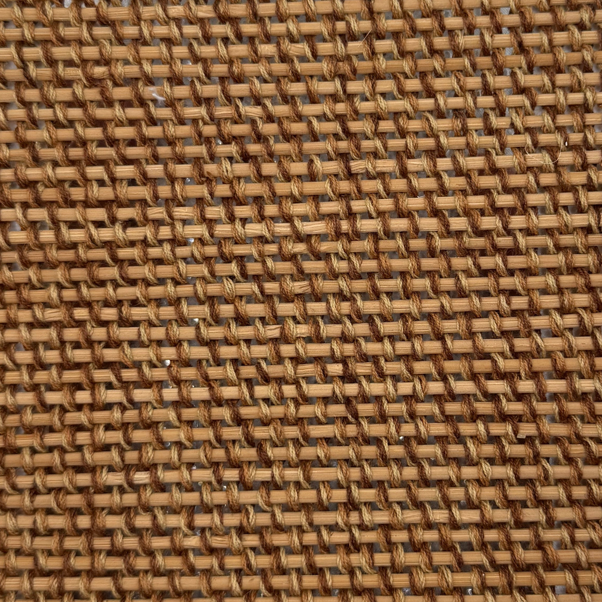 Honey Cane woven wood shade sample