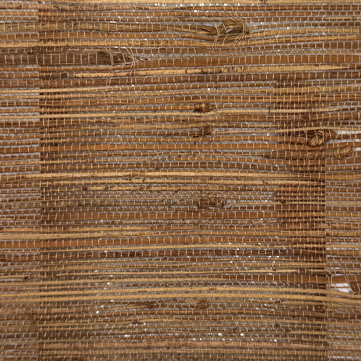 Tobacco Rush woven wood shade sample