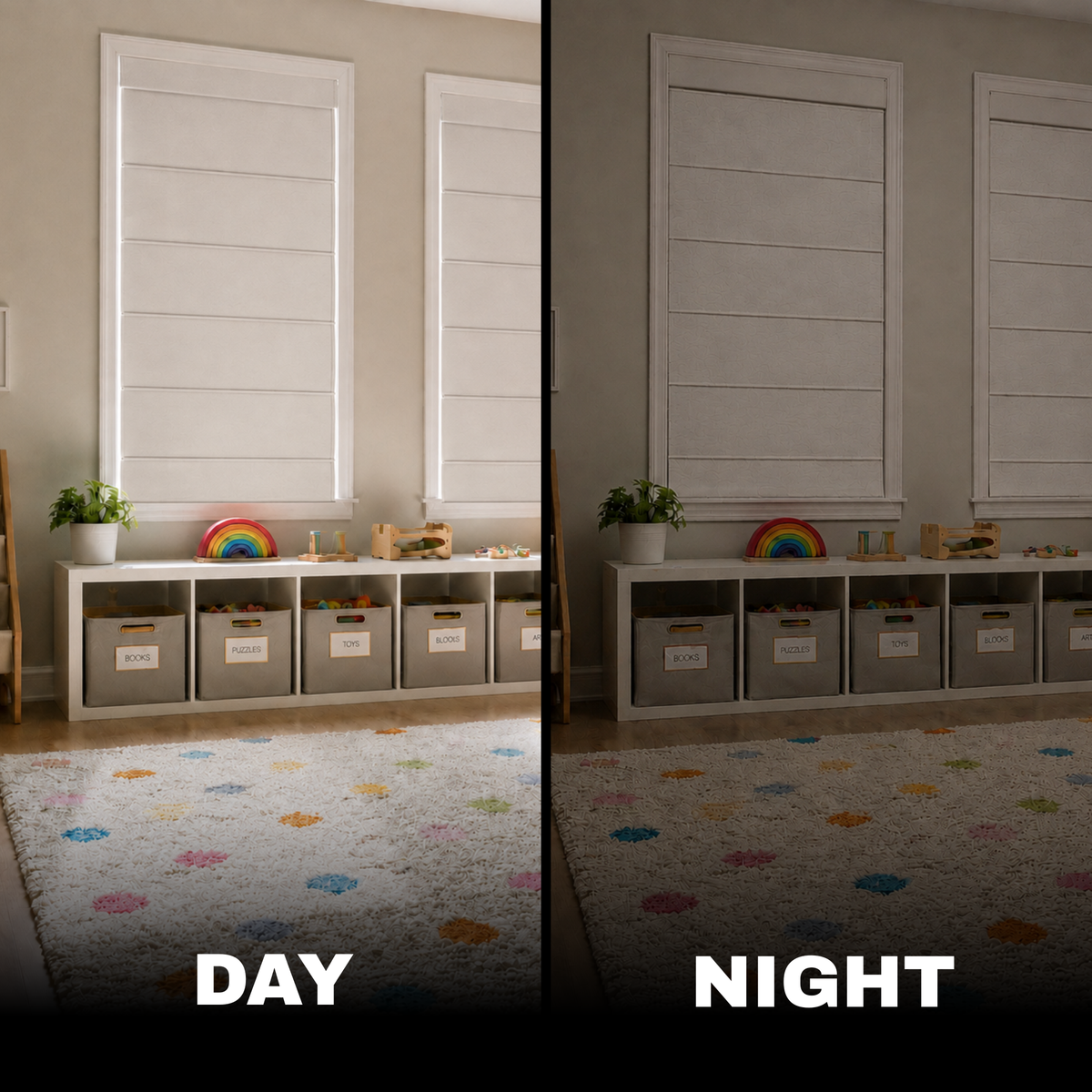 Blackout Roman Shades