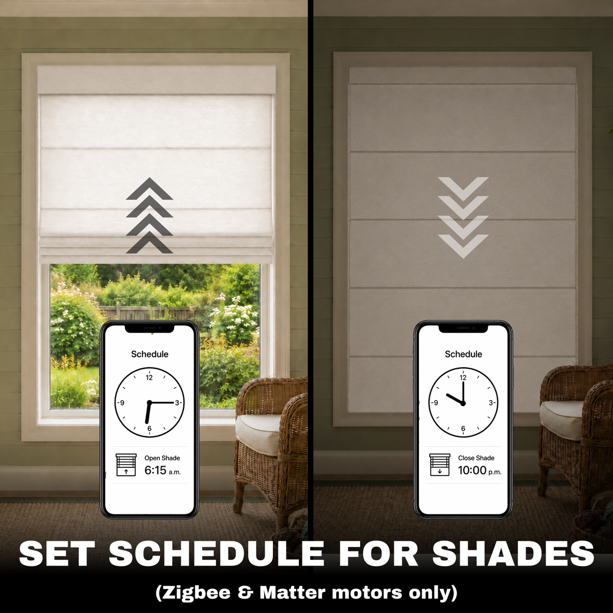 Light Filtering Roman Shades