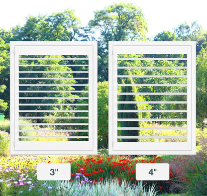 Economy Polyresin Plantation Shutter