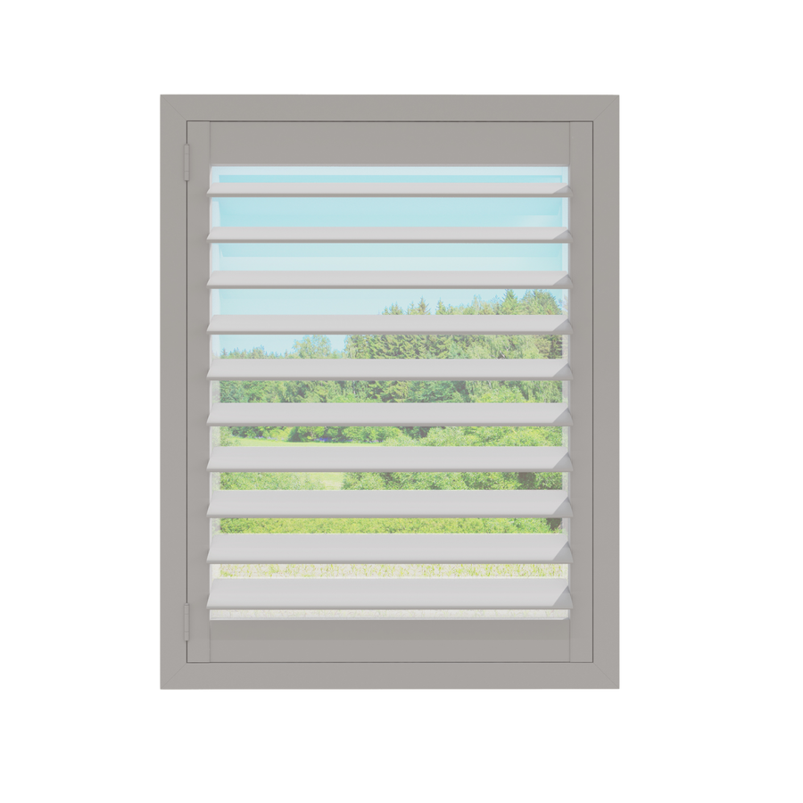 Painted Wood Plantation Shutter